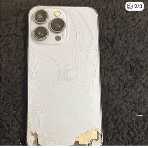 Apple Smartphone with Triple Camera - White